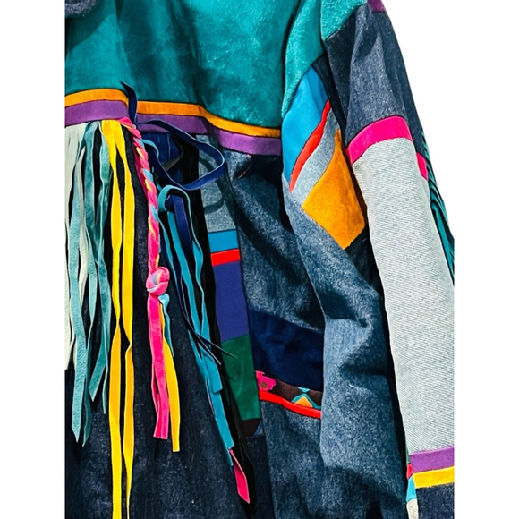 SFR Santa Fe Recreations NWT Jacoma Deluxe 5000 Dx Edition Size Med RARE Fringe - Picture 3 of 12